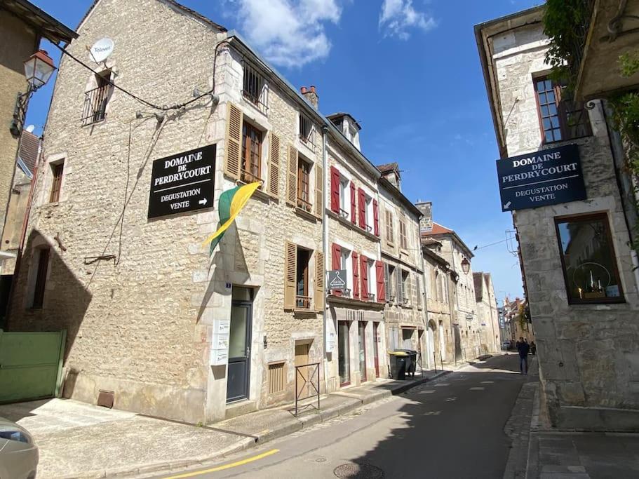 La Belle Cuvee - Plein Centre-Ville Chablis Exterior foto